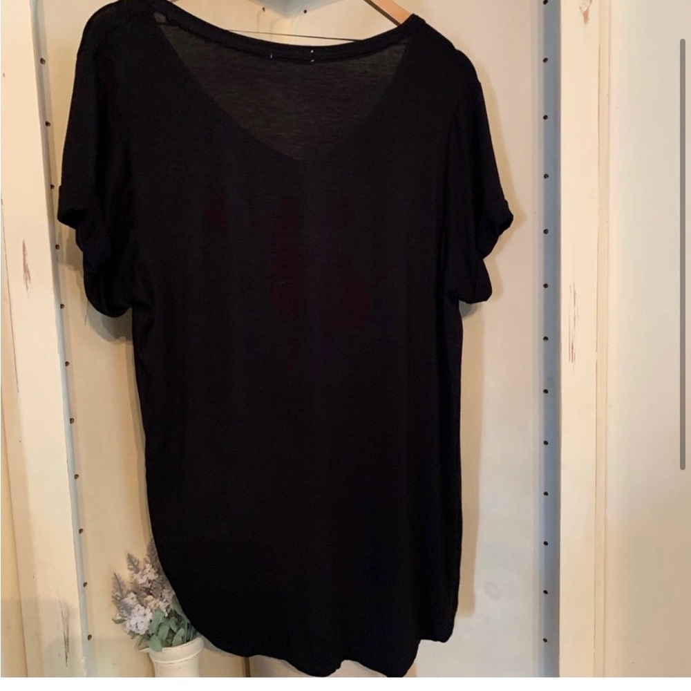 Cotton-On short sleeve Black Tee, XL - Picture 2 of 4